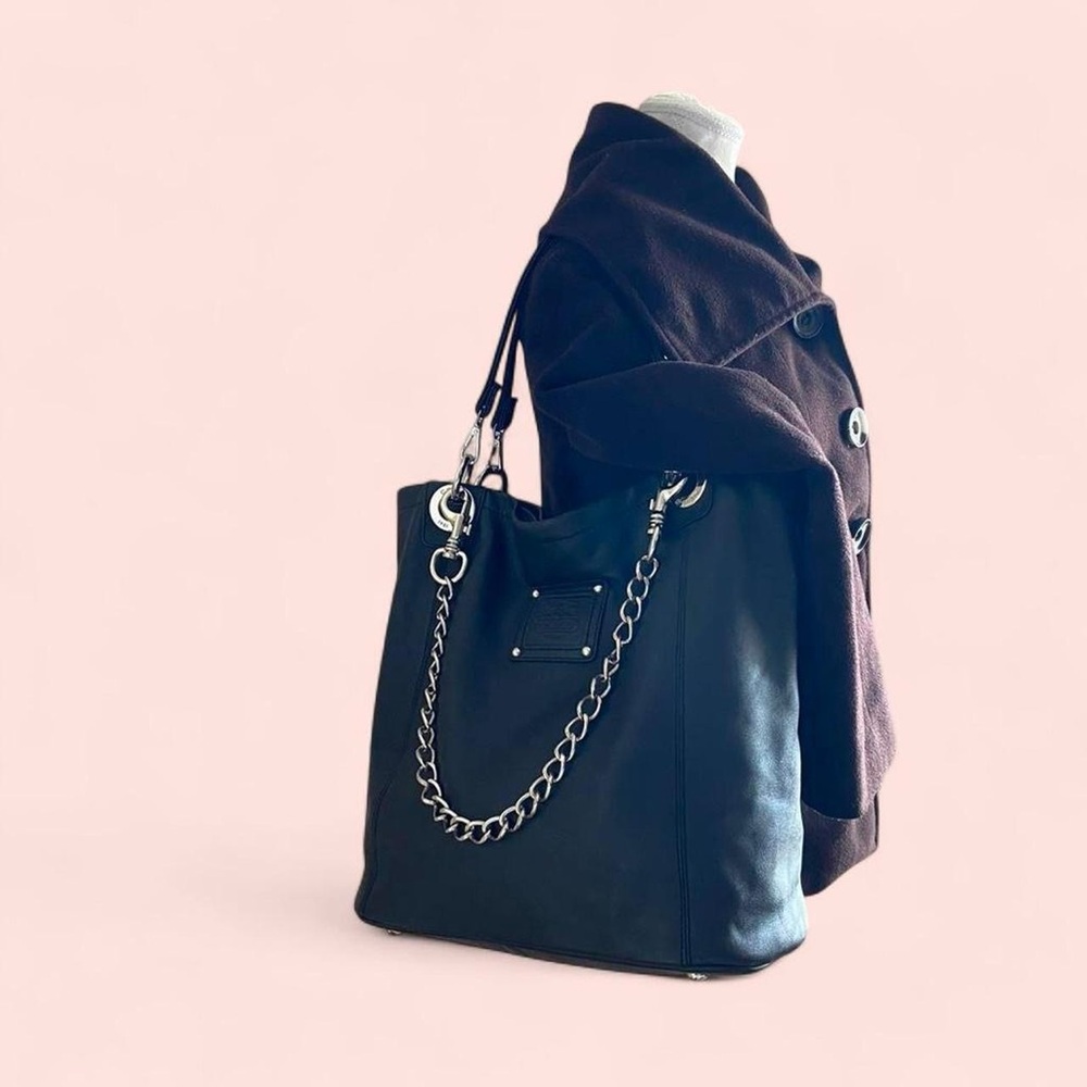 Elegant Black Tote Bag